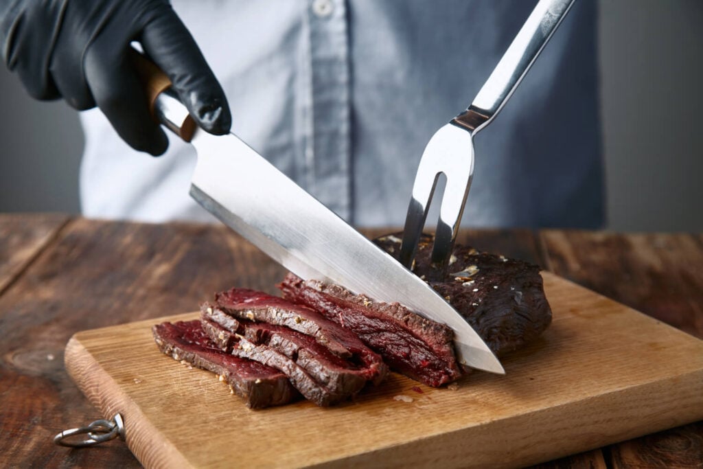 Heat Distribution In Perfect Steak Preparation